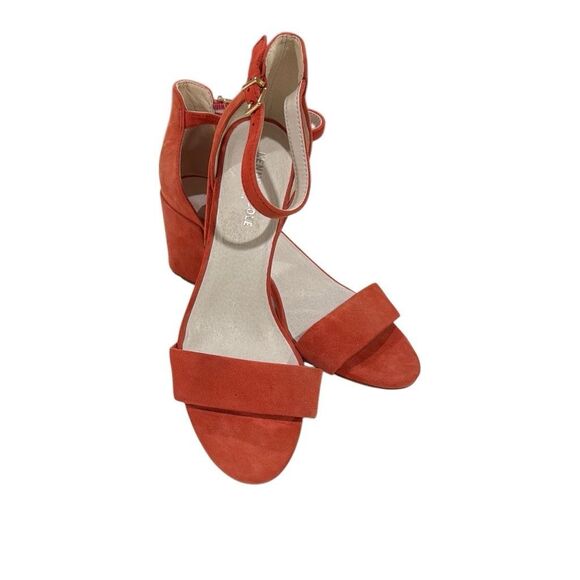 Kenneth Cole Hannon ankle wrap sandals with block heel - Picture 1 of 11